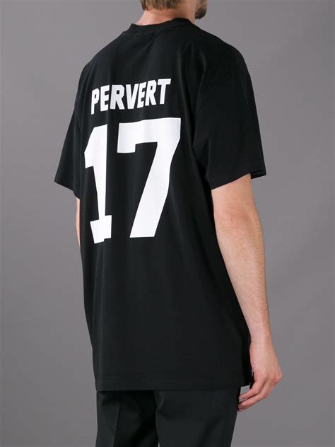 givenchy pervert shirt|Givenchy Pervert 17 Cotton T.